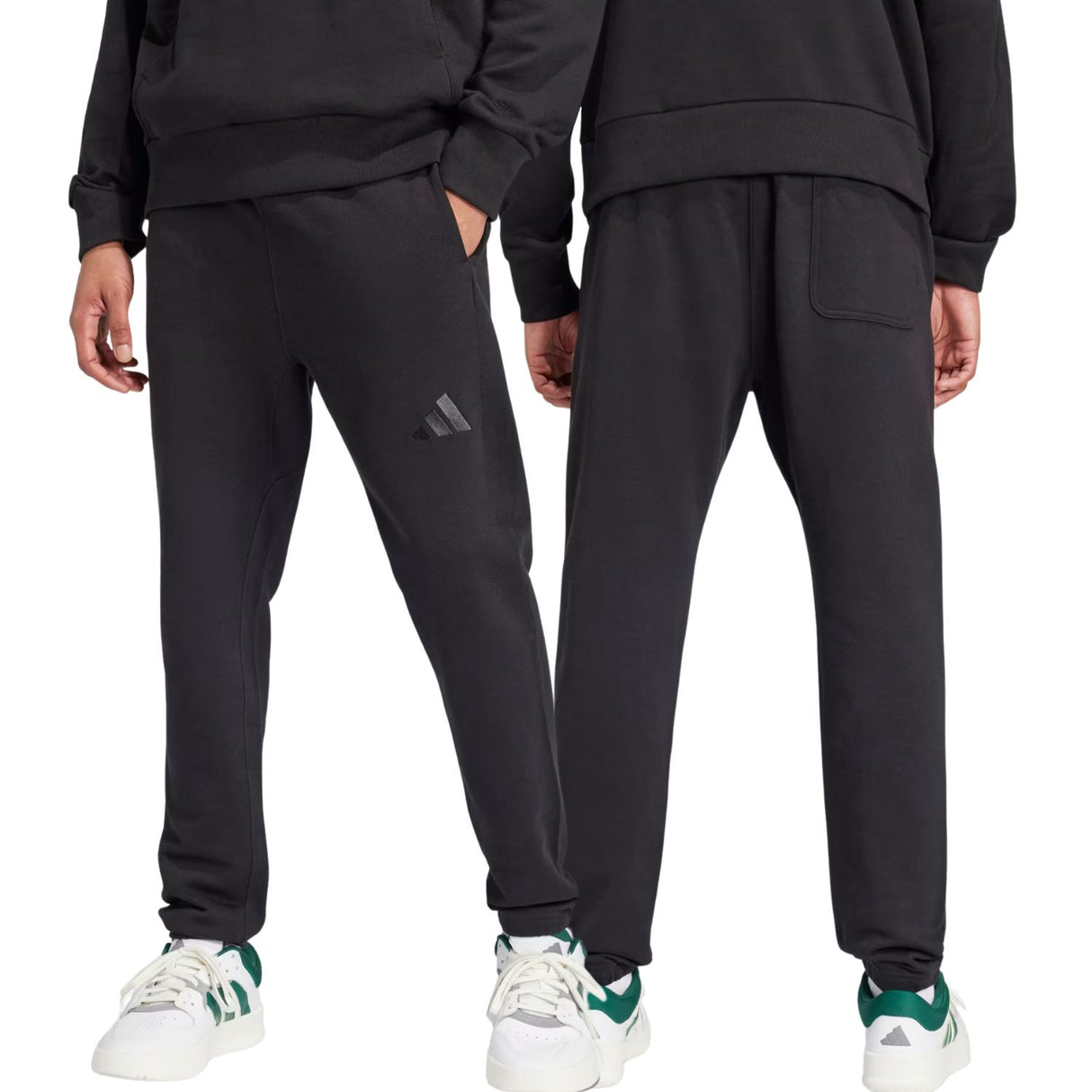 PANTALONE ADIDAS IV5216 AFFUSOLATI NERO COTONE