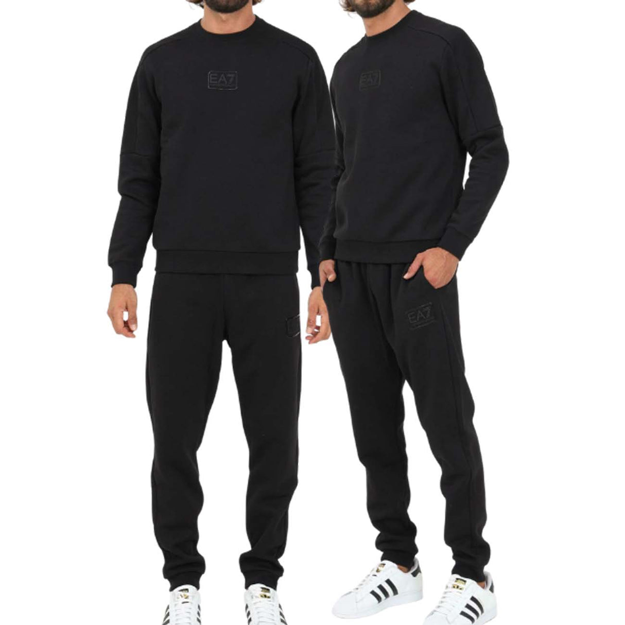 ARMANI EA7 6LPV69 PJ07Z COTTON FLEECE TRACKSUIT
