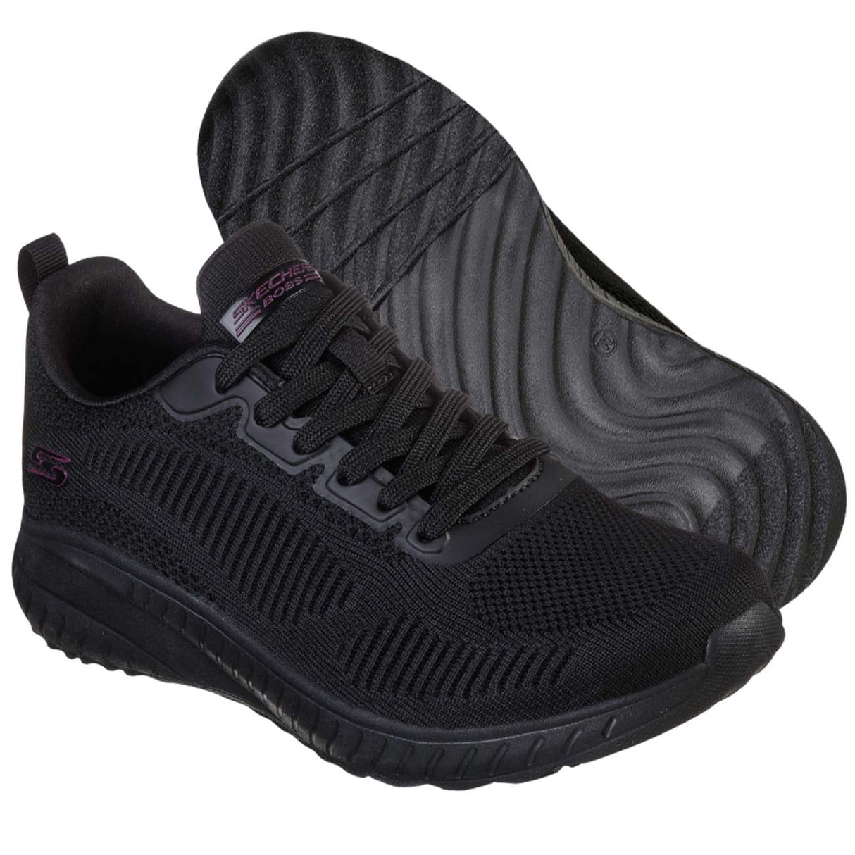 CHAUSSURES SKECHERS 117209 BBK FACE OFF NOIRES POUR FEMMES