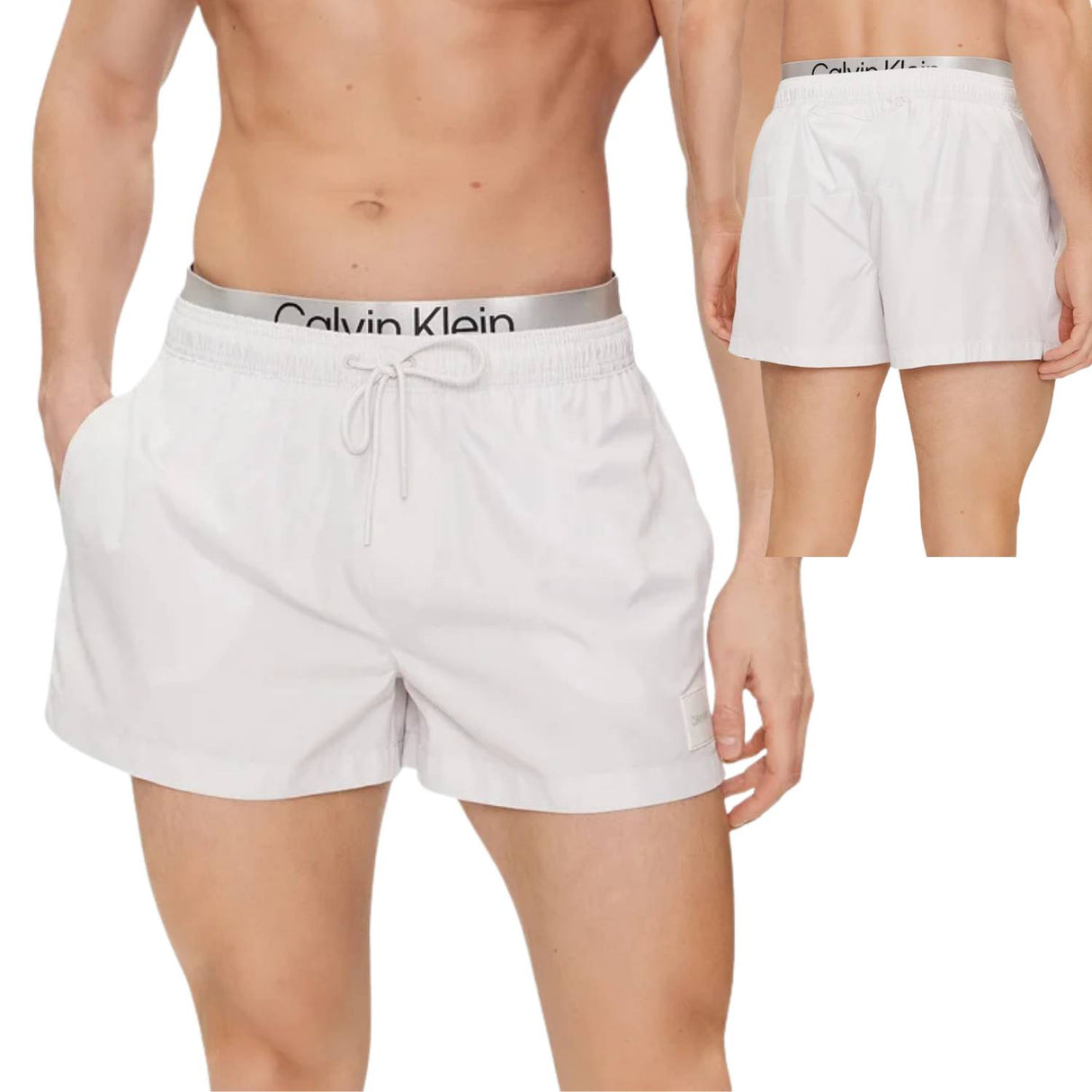 COSTUME CALVIN CLEIN KM0KM00947-CHZ DOUBLE WAISTBAND