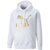 PUMA 537035 METALLIC COTTON FLEECE SWEATSHIRT