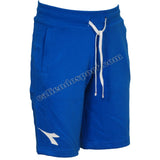 PANTALONCINO UOMO DIADORA 159642 PALESTRA CORSA SPORT CASUAL AZZURRO NERO