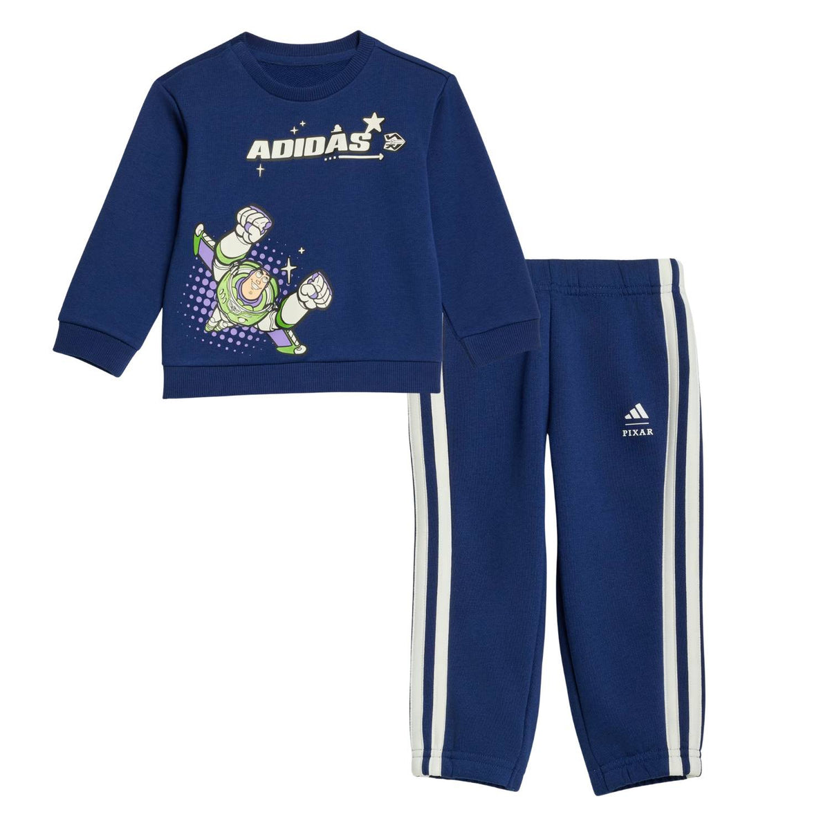 TUTA BAMBINI ADIDAS KG6121 TOY STORY PIXAR COTONE GARZATO
