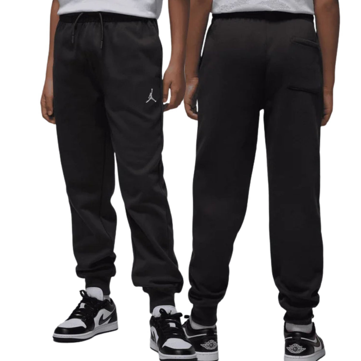 PANTALONE RAGAZZI JORDAN 95F113 G0T NERO FELPATO