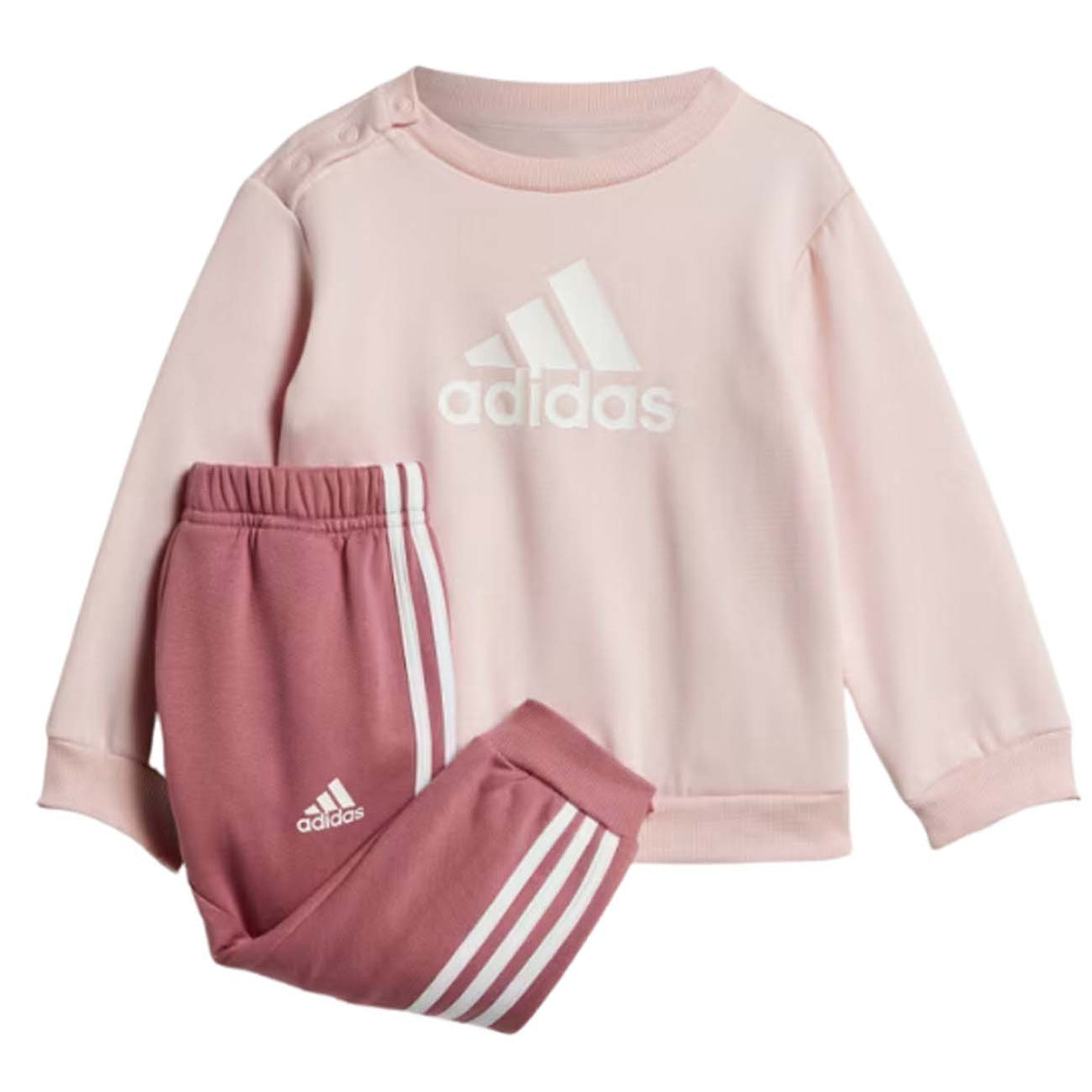 TUTA BAMBINE ADIDAS IV7397 BADGE COTONE FELPATO
