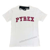 T-SHIRT PYREX DONNA 40024 COTONE GIALLO BIANCO