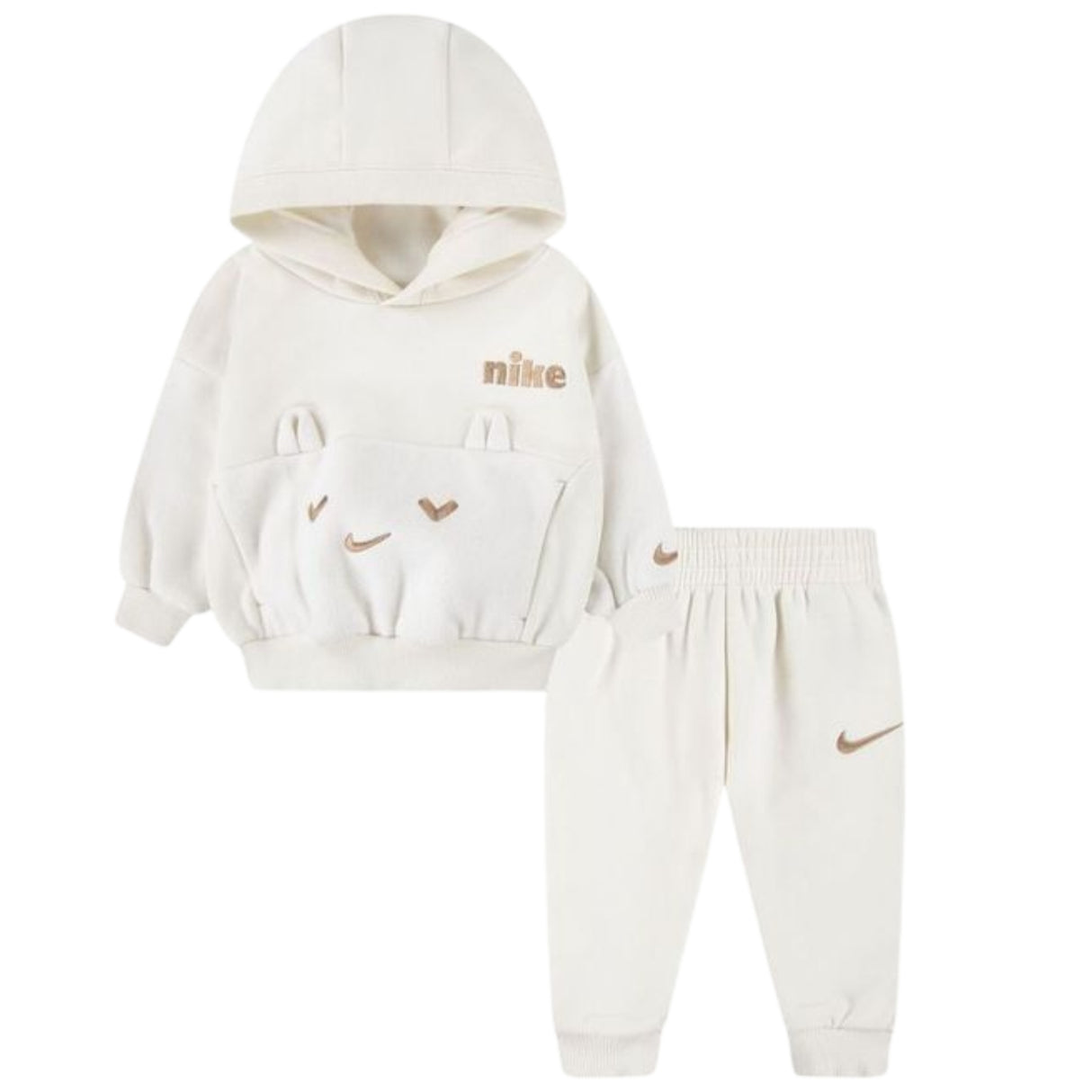 TUTA BAMBINI NIKE 66M468-W5T CAPPUCCIO FELPATA CONFORT