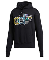 ADIDAS FQ3574 FQ3573 WHITE BLACK ADI TREFOIL HOODIE