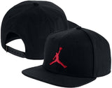 JORDAN PRO AR2118 JUMPMAN SNAPBACK CAP BLACK RED