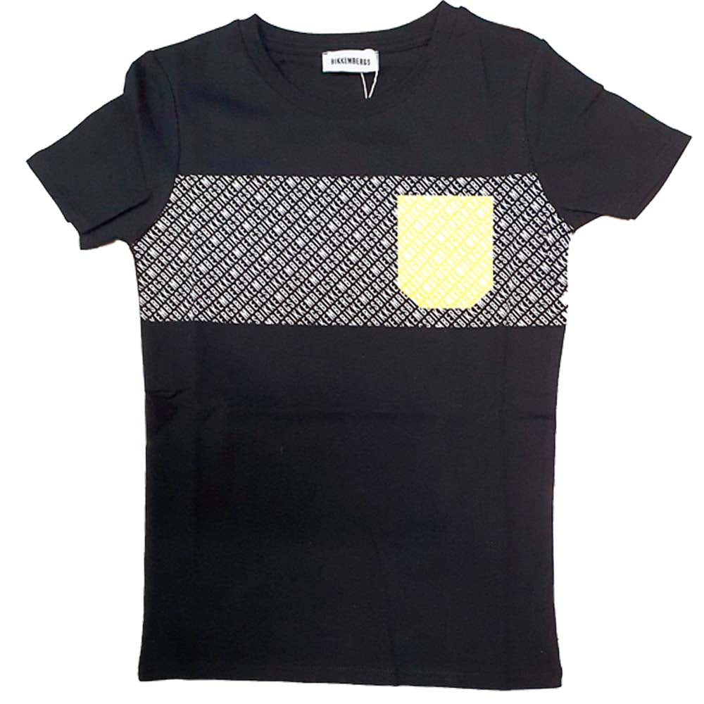 BIKKEMBERGS BK0024 COTTON BOYS T-SHIRT