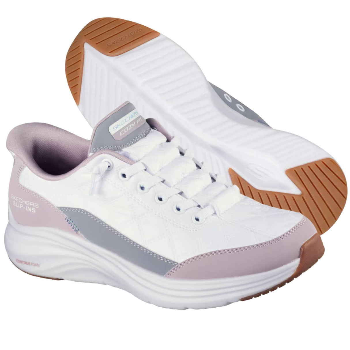SCARPA DONNA SKECHERS 150404 WLV SLIP INS CONTIUR