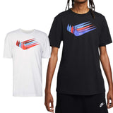 NIKE DN5243 SPORTWEAR COTTON BLACK WHITE T-SHIRT