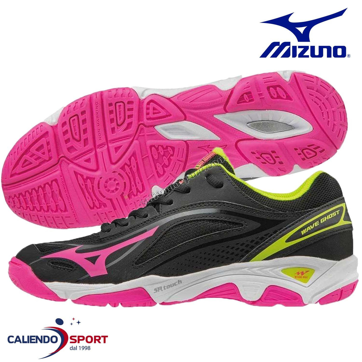 MIZUNO WOMEN'S SHOES X1GB178092 INDOOR WAVE GHOST SPORT GYM