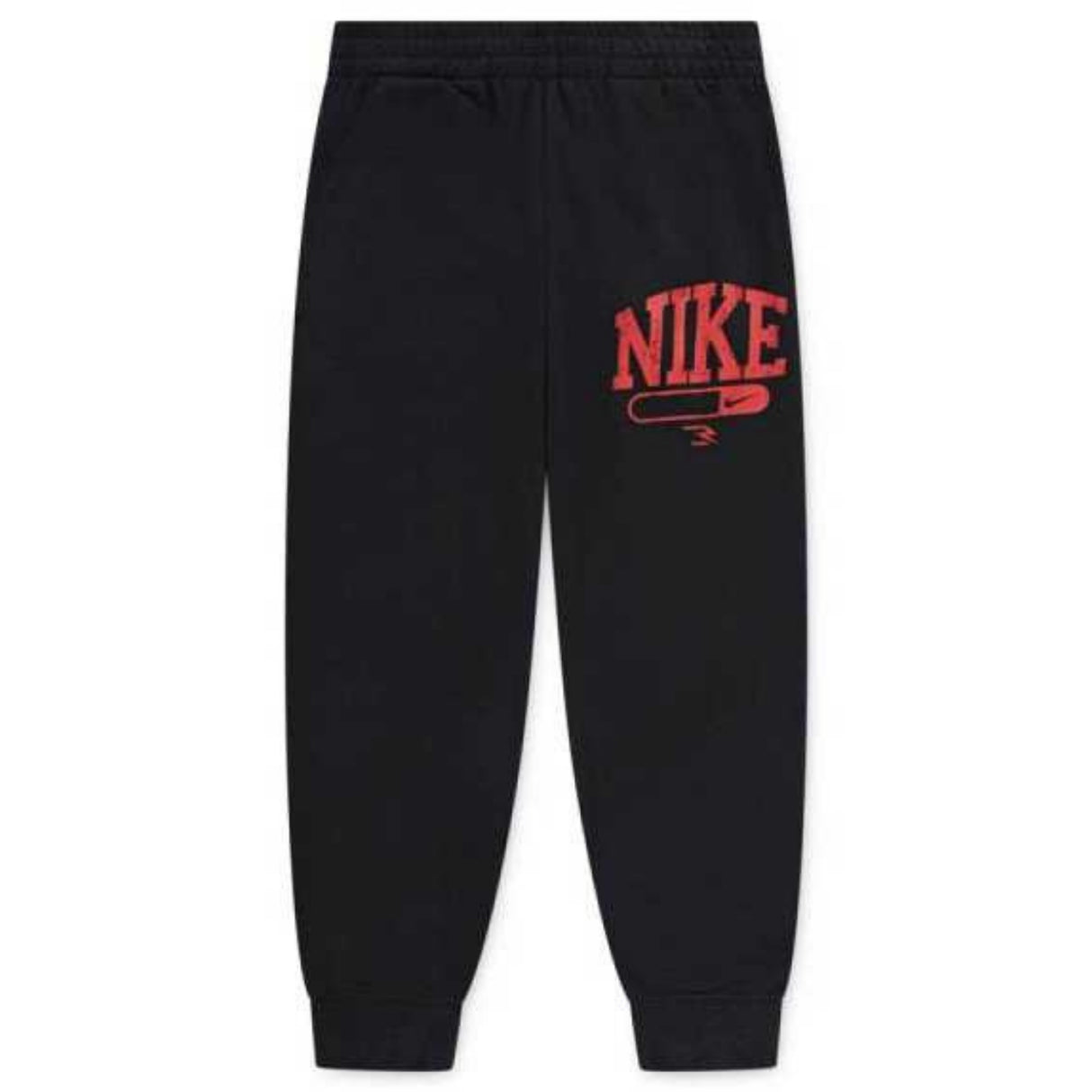 PANTALONE RAGAZZI NIKE 9Q1459-023 COTONE GARZATO NERO