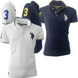 POLO UOMO 50313 U.S. POLO ASSN 3 BOTTONI COTONE