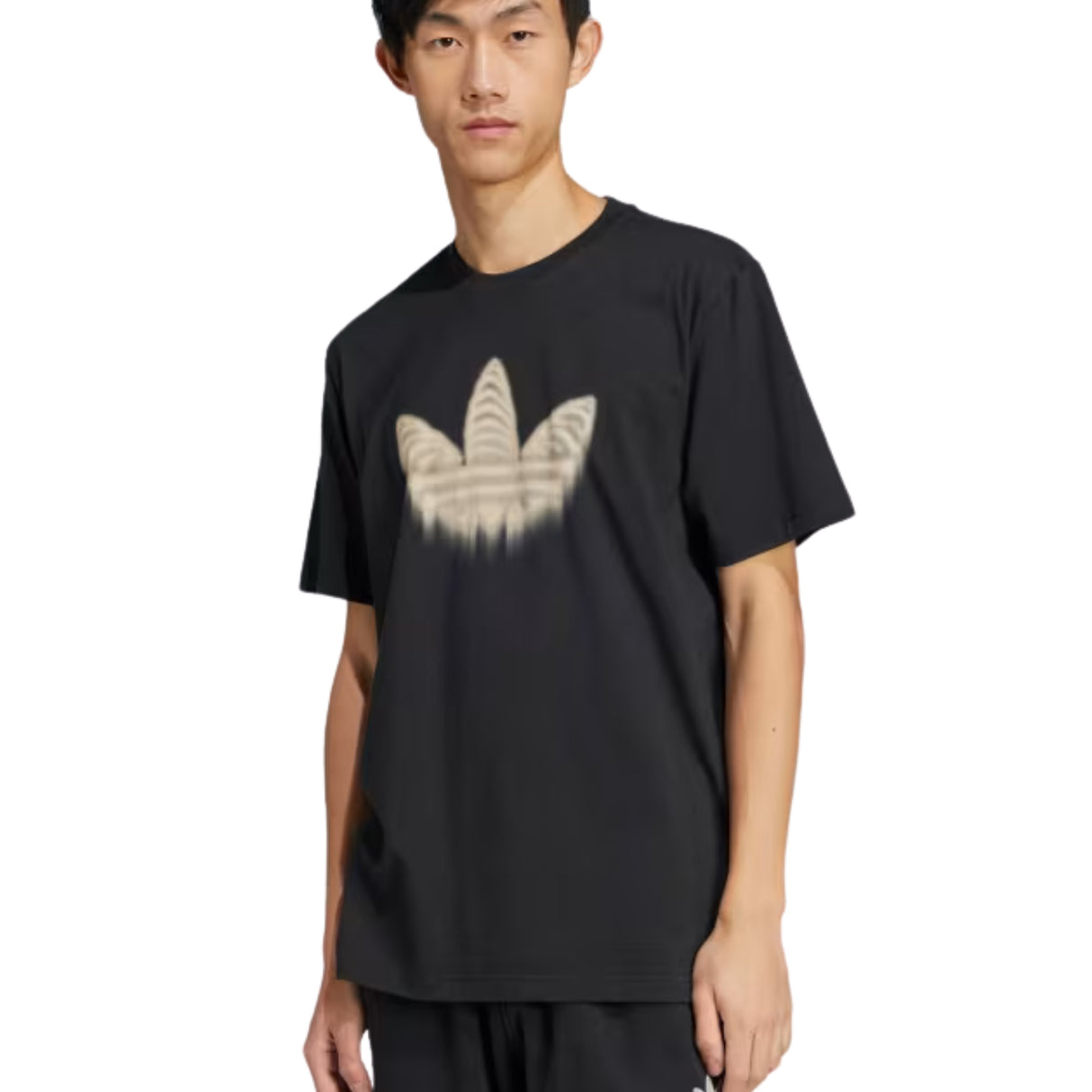 T-SHIRT ADIDAS JI5871 SKELETON TREFOIL NERO