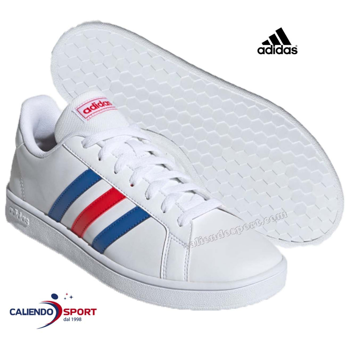 SCARPA ADIDAS EE7901 BIANCO GRAND COURT BASE