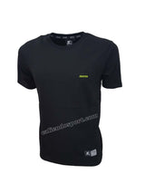 STARTER T-SHIRT 72910 WHITE BLACK FLUORESCENT GREEN COTTON
