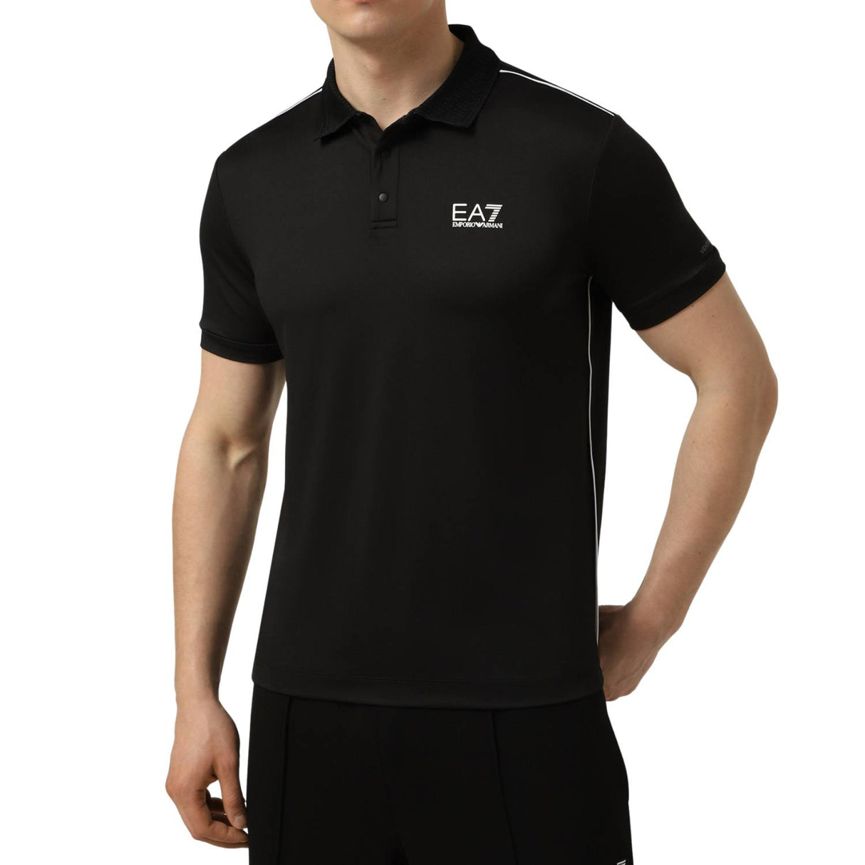 POLO ARMANI EA7 E26 7M001524 AF22175 UC001 NERO
