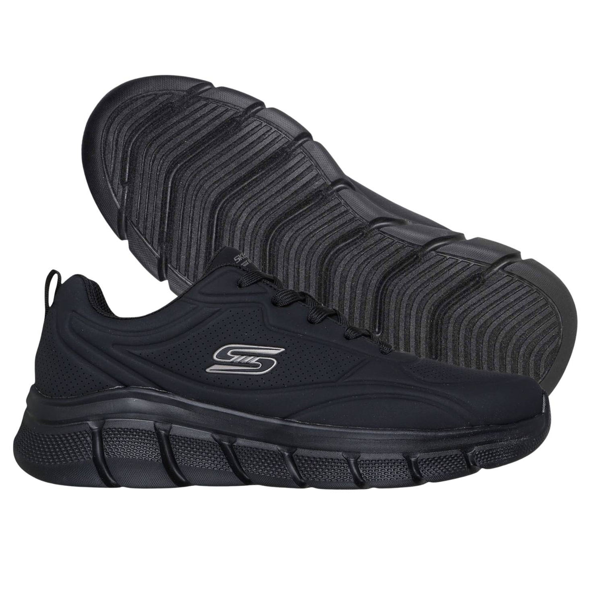 SCARPA SKECHERS 118110 BBK BOBS B FLEX NERO