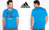 T-shirt Adidas pour homme, sport, course à pied, gym, BLEU, OFFRE AI6087