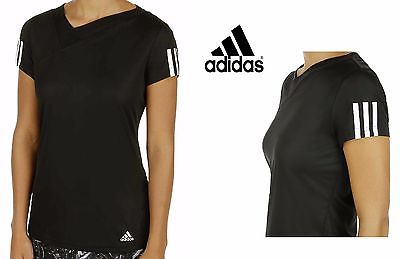 T-SHIRT Donna ADIDAS Tennis Response Tee Adidas Sport S15779 NERO PALESTRA