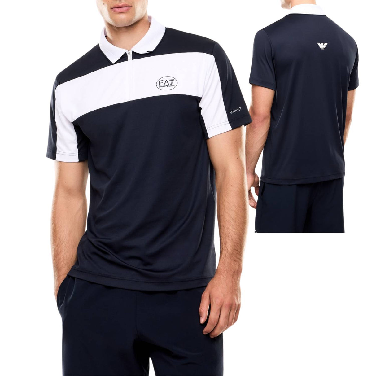 POLO ARMANI EA7 E26 7M001528 AF22175 UB102 BLU