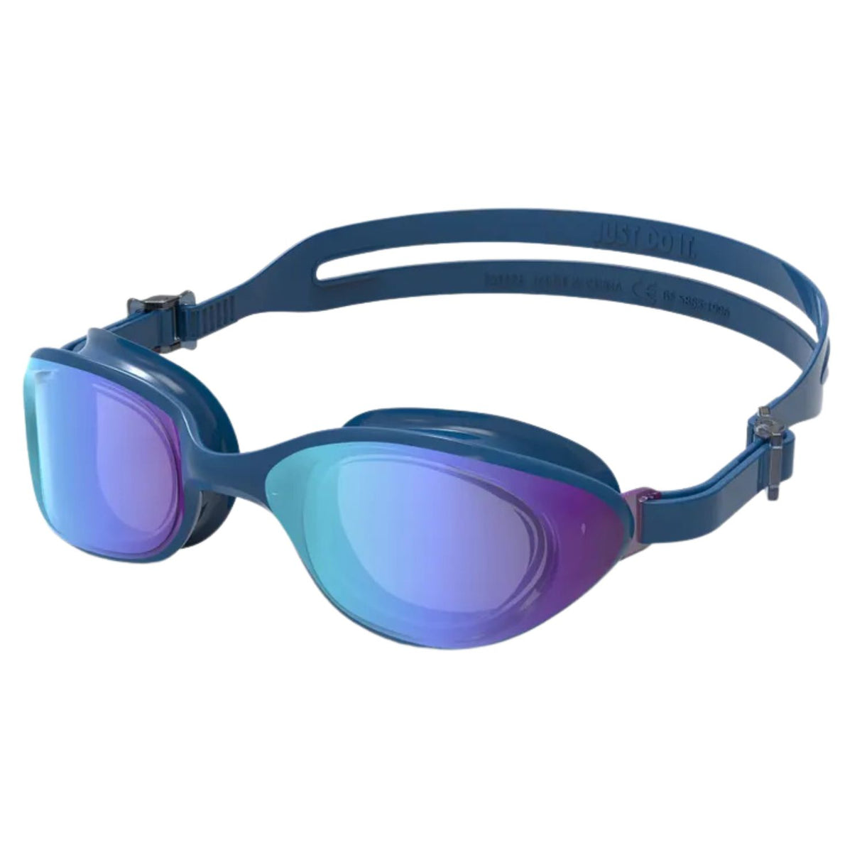 OCCHIALI NUOTO NIKE NESSB160 417 EXPANSE MIRROR COURT BLU