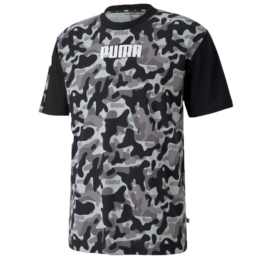 T-SHIRT PUMA 582028 COTONE GIRO COLLO CAMOUFLAGE