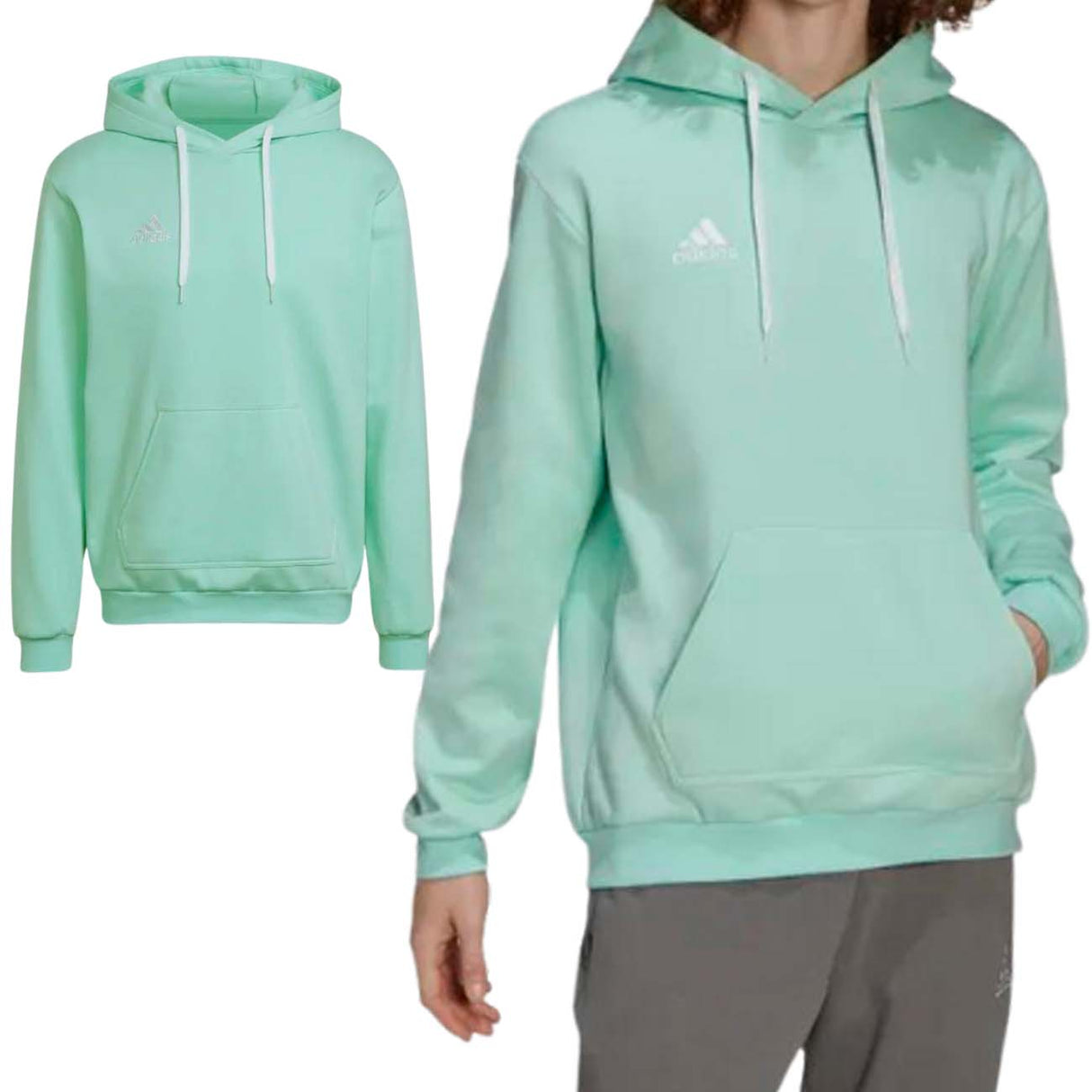 ADIDAS HC5081 SWEAT HOODIE COTTON FLEECE